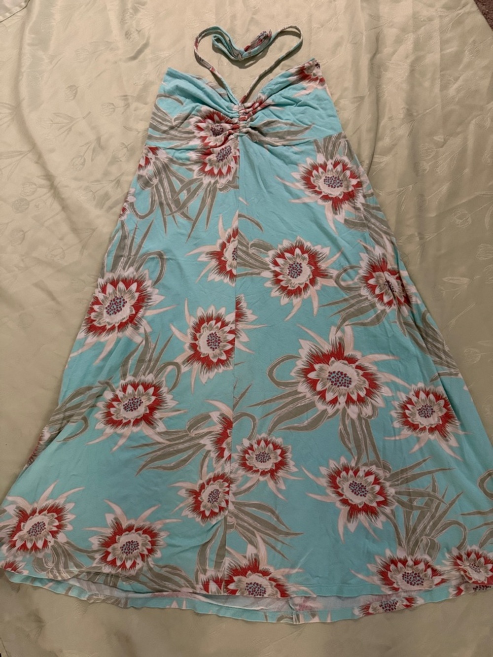 Patagonia Worn Wear Demi Halter Dress Floral Women’s M